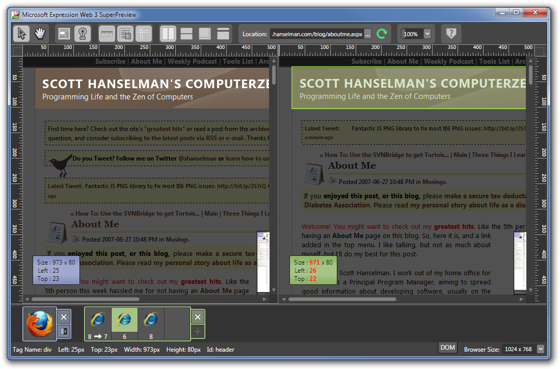 microsoft expression web superpreview